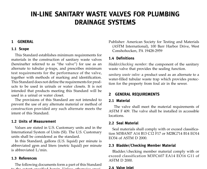 ASME A112.18.8:2009 pdf free download