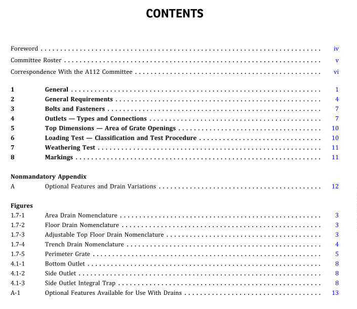 ASME A112.6.3:2019 pdf free download