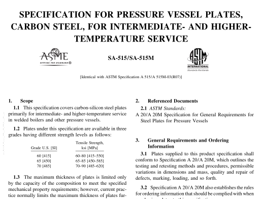 ASME A515:2010 pdf free download