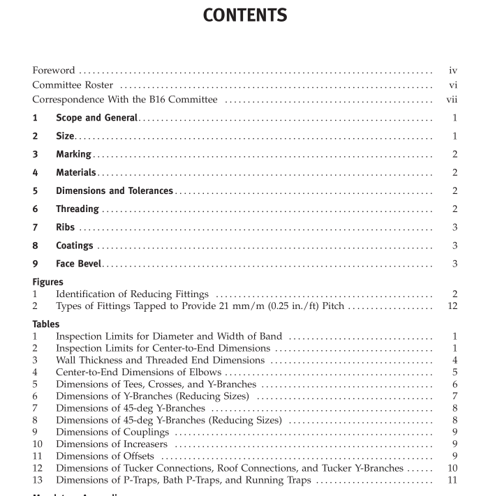 ASME B16.12:2009 pdf free download