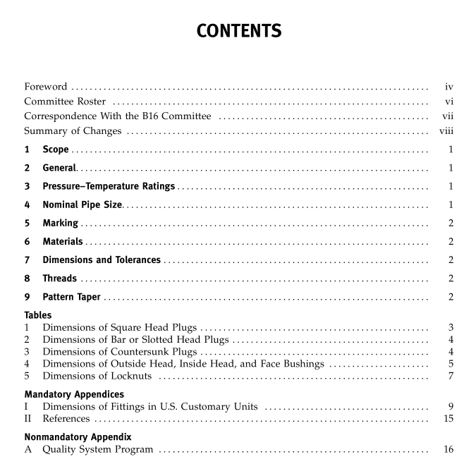 ASME B16.14:2010 pdf free download