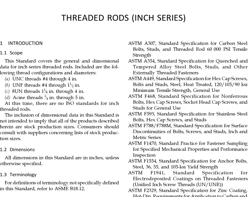 ASME B18.31.3:2014 pdf free download