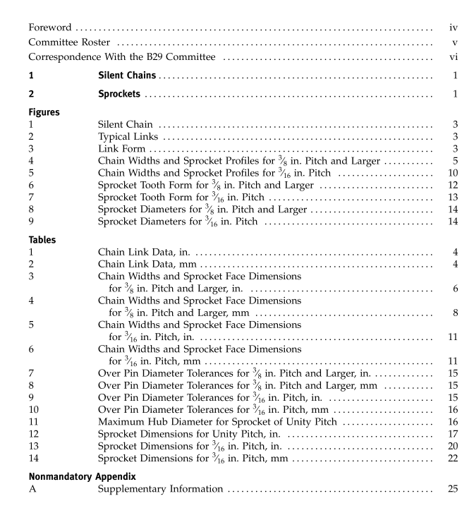 ASME B29.2M:2007 pdf free download