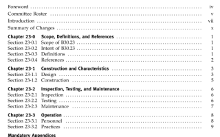 ASME B30-23:2005 pdf free download