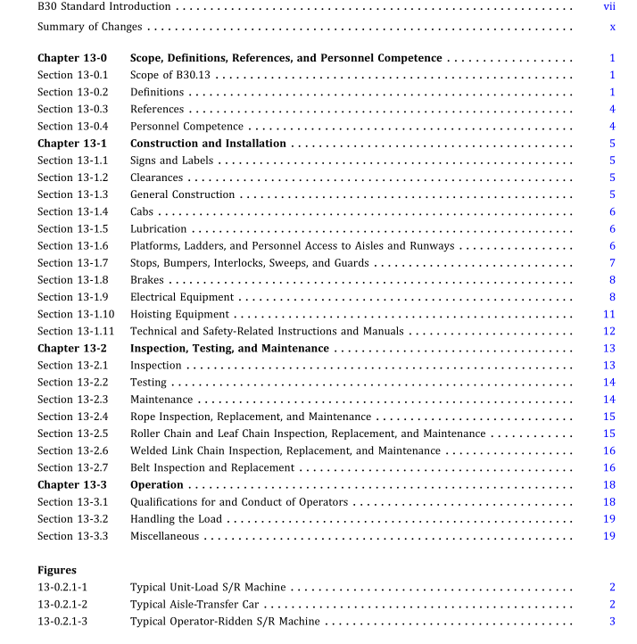 ASME B30.13:2022 pdf free download