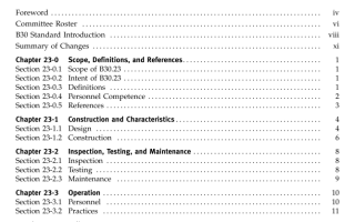 ASME B30.23:2016 pdf free download