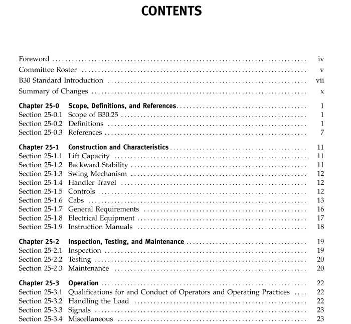 ASME B30.25:2007 pdf free download