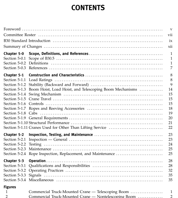 ASME B30.5:2007 pdf free download