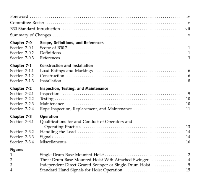 ASME B30.7:2006 pdf free download