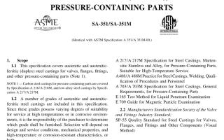 ASME II A351:2010 pdf free download