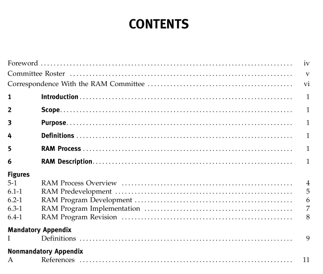 ASME RAM-1:2013 pdf free download