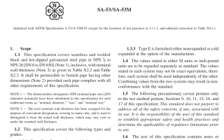 ASME SA53:2013 pdf free download